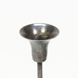 Vintage metal candlestick from the fifties