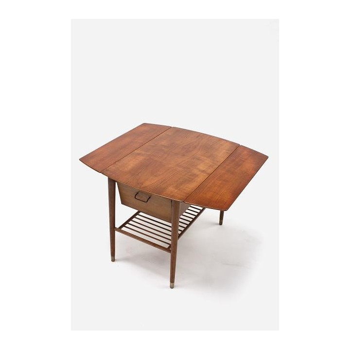 Drop-leaf table from teak - Retro Studio