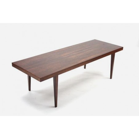 Palissander houten salontafel ontwerp Johannes Andersen