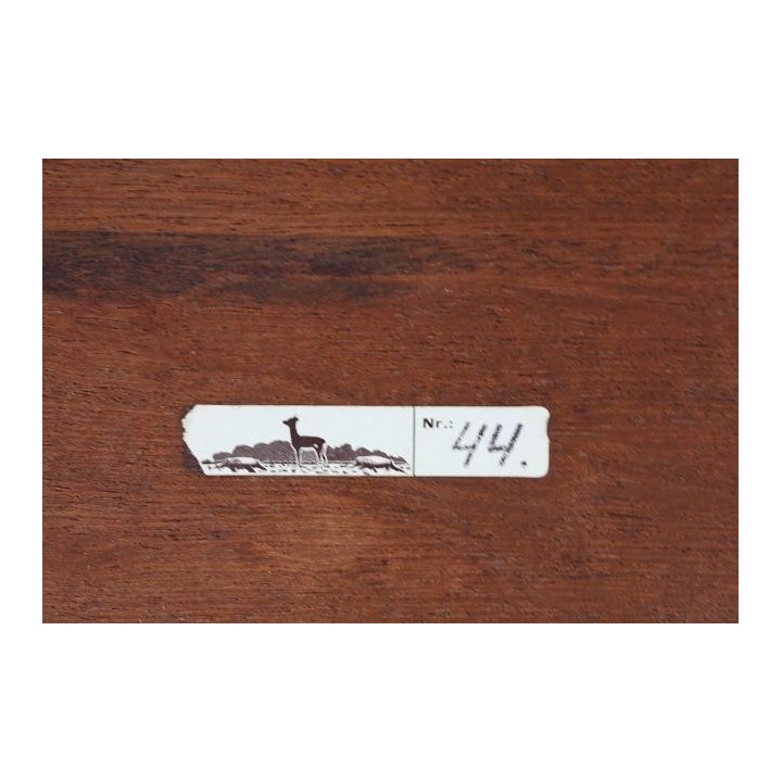 Palissander houten salontafel ontwerp Johannes Andersen -