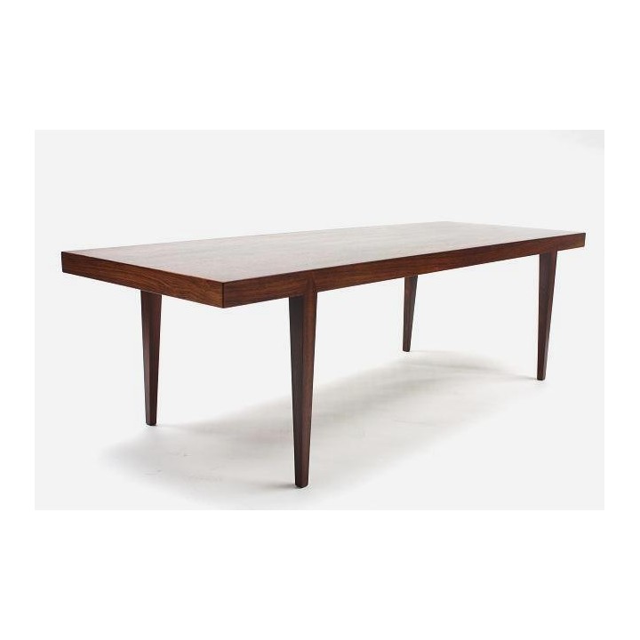 Palissander houten salontafel ontwerp Johannes Andersen -