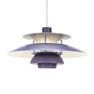 Lila PH 5 vintage Louis Poulsen hanglamp
