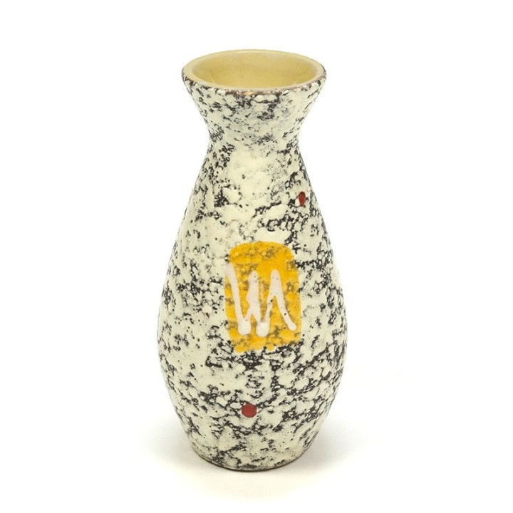 Vintage kleine West Germany met geel detail