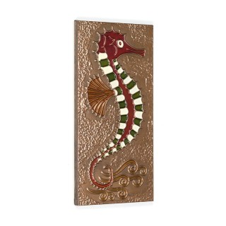 Vintage wall decoration Seahorse