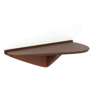 Organically designed vintage small wall shelf