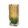 Scandinavian vintage glass design vase