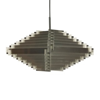 Scandinavian aluminum vintage design pendant