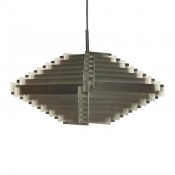 Scandinavische aluminium vintage design hanglamp