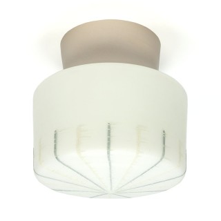 Glass vintage fifties / sixties ceiling lamp