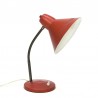 Vintage table lamp with perforated edge from the sixties