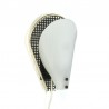 Fifties wall lamp vintage with perforated detail