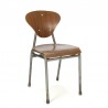 Danish vintage school chair from the fifties