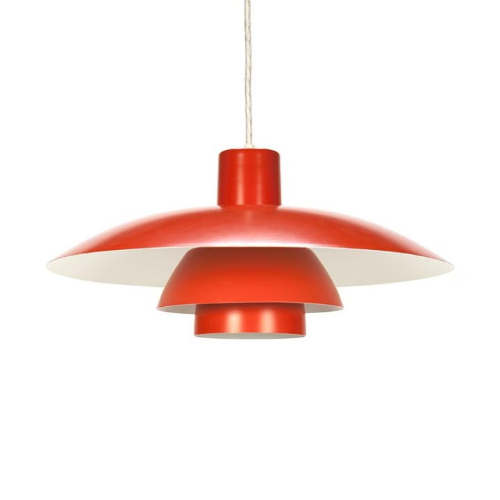 Vintage orange PH 4/3 design Poul Henningsen