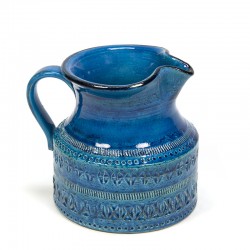 Vintage Rimini Blue series vase / jug design by Aldo Londi