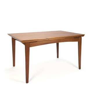Danish extendable teak vintage design dining table