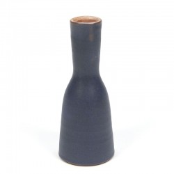 Vintage miniature blue Mobach vase