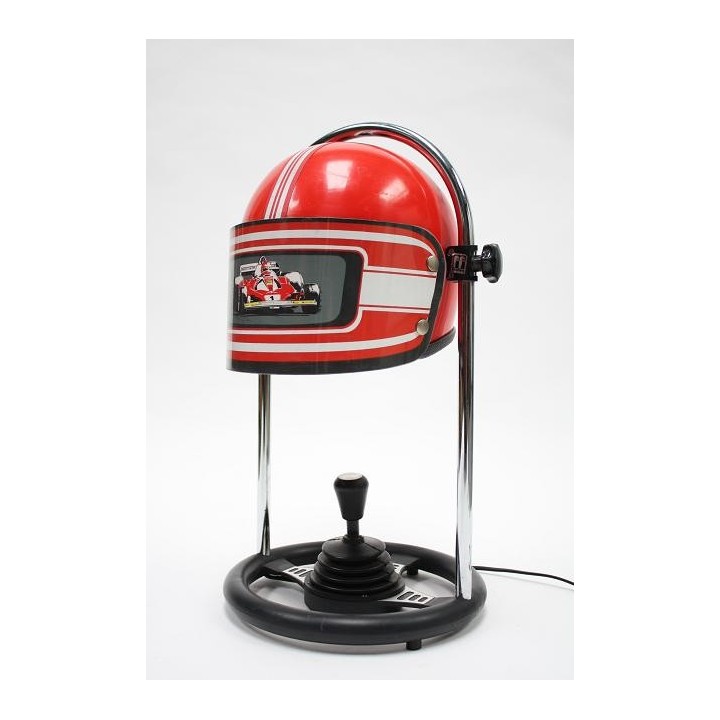 Race helm tafellamp van FF Leuchten - Retro Studio