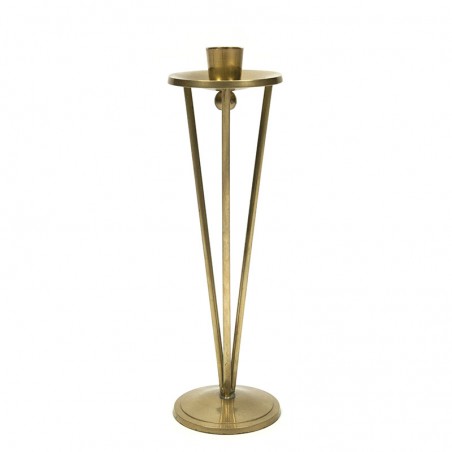 Vintage brass candlestick from the 1960's