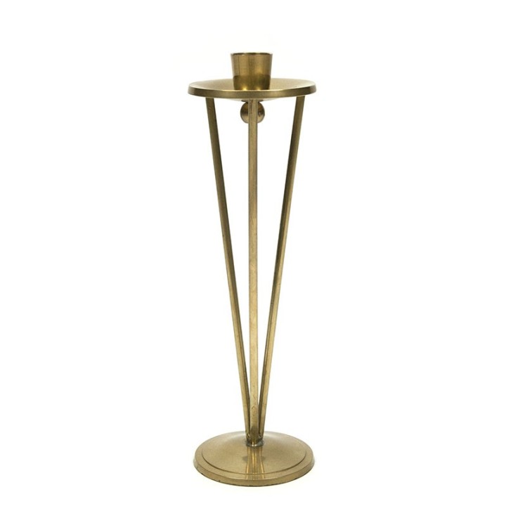 Vintage brass candlestick from the 1960's