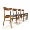 Vintage Danish Farstrup chairs set of 4