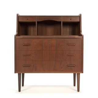 Danish secretary in teak vintage model from the 1960's