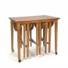 Vintage nesting tables design Poul Hundevad