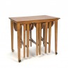 Vintage nesting tables design Poul Hundevad
