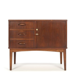 Small model Danish vintage teak cabinet