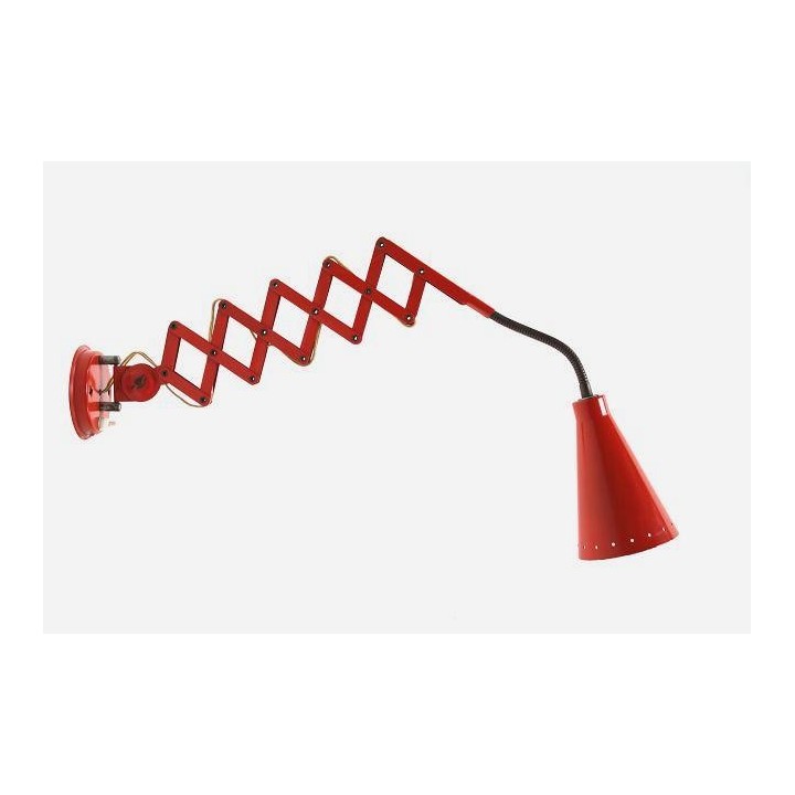 1950's wall lamp orange - Retro Studio
