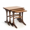 Teak vintage nest tables from Gplan