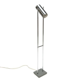 Vintage Jo Hammerborg vloerlamp Trombone 2 voor Fog en Morup