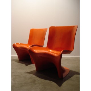 Polyfiber stoel van Hans Christiansen - Retro Studio