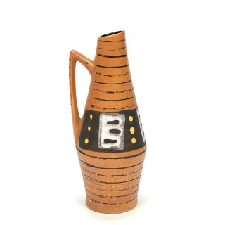 Vintage decoratief kannetje/ vaasje jaren zestig