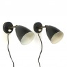 Vintage set of 2 fifties wall lights
