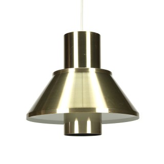 Danish vintage hanging lamp Life design Jo Hammerborg