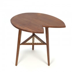Danish vintage design side table from the fifties