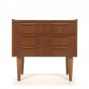 Small model Danish vintage chest of drawers