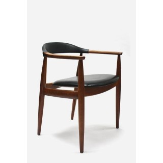 Danish desk chair by W. Eilensen - Retro Studio