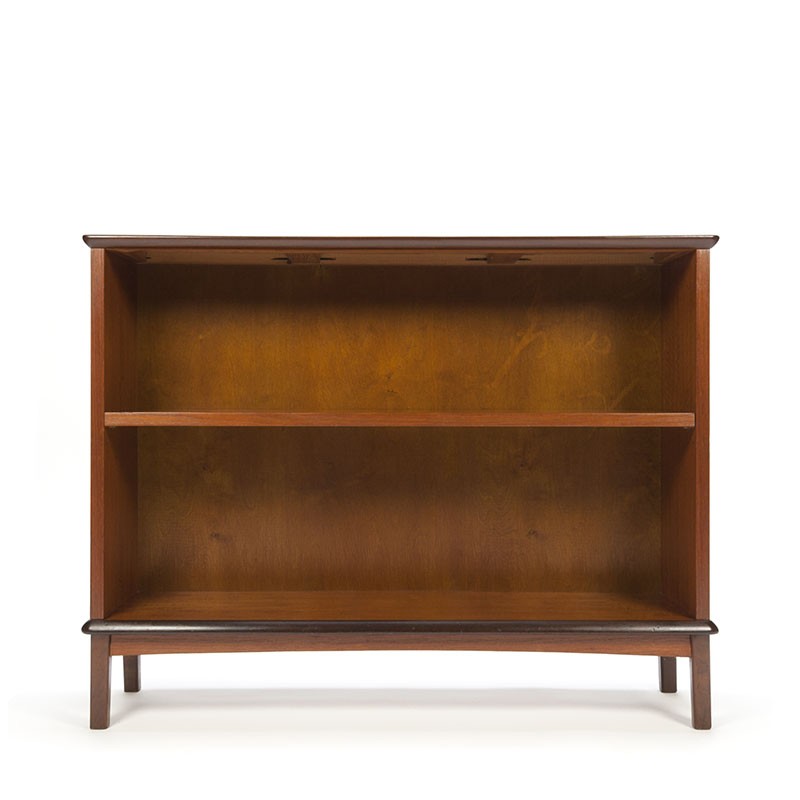 Vintage low model bookcase in teak Retro Studio