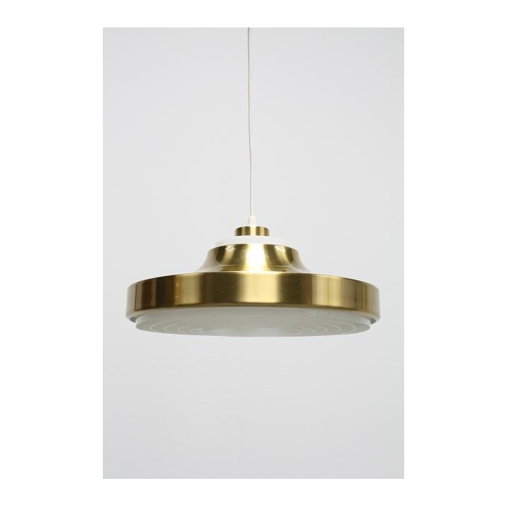 Brass colored hanging lamp - Retro Studio