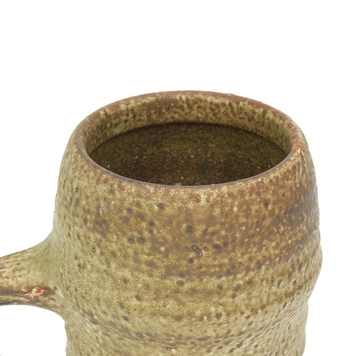 Groene Mobach kan/ vaas vintage