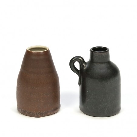 Set of 2 miniature Mobach vases