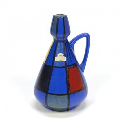 Vintage Bay vase in primary colors