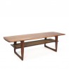Danish design coffee table in teak vintage 1960s