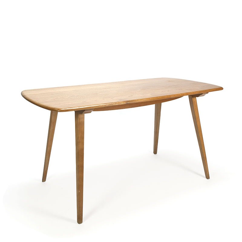 Vintage Ercol Plank Table Design L R Ercolani Retro