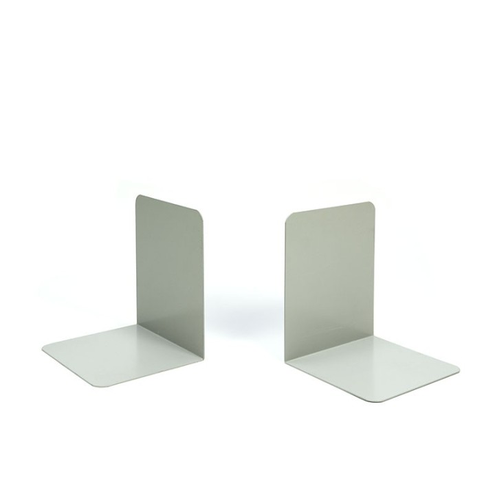 Vintage set of 2 XL metal bookends