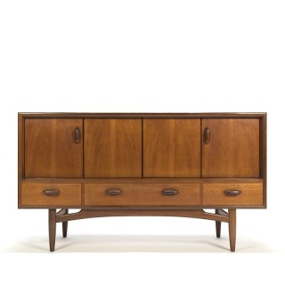 Short model vintage sideboard in teak