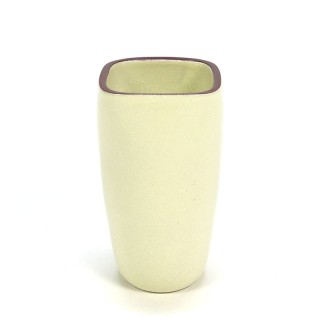 Earthenware Dutch vintage yellow Ravelli vase