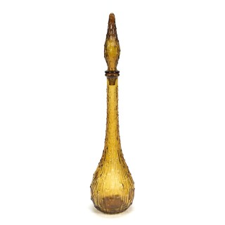 Italian vintage ocher yellow carafe