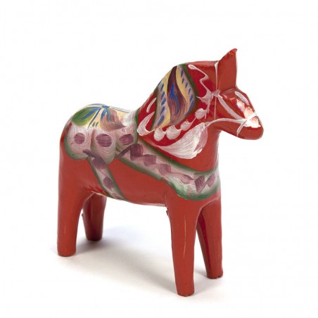 Zweeds vintage rood Dala paardje ontwerp Nils Olsson